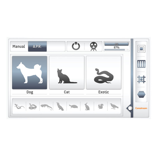 Sistema radiologico veterinario VXR